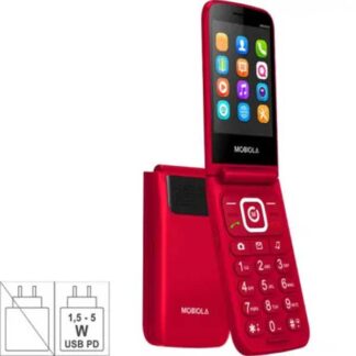 Телефон за възрастни MOBIOLA MB4600 Red